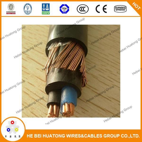 Aluminum Concentric Cable 1*6 AWG+1*6AWG 600V