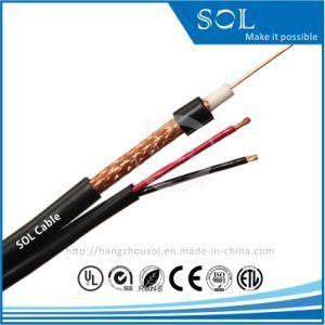 18AWG Power Cable &amp; RG59 Coaxial Cable For CCTV