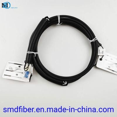 Dlc-Dlc Multimode Outdoor Ftta Base Station Armoured Fiber Optic Patch Cord