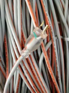 Twist Lock Extension Cord with Stripe
