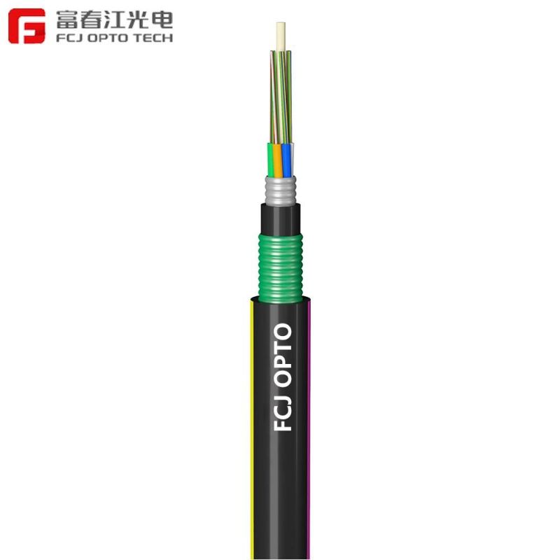 FTTH Outdoor Drop Optical Fiber Cable Gyfta 144b1