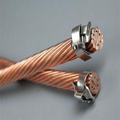 40% Iacs Conductivity Copper Clad Steel Grounding Conductor