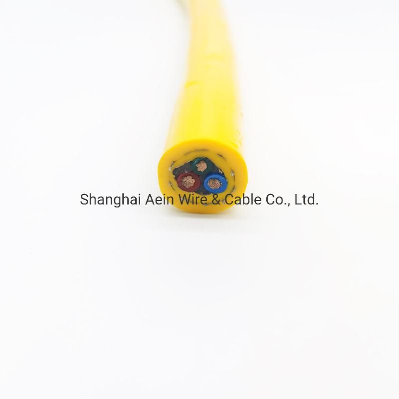 Crane Cable PUR-190 Halogen-Free Drum Reeling Cable with Strain Relief