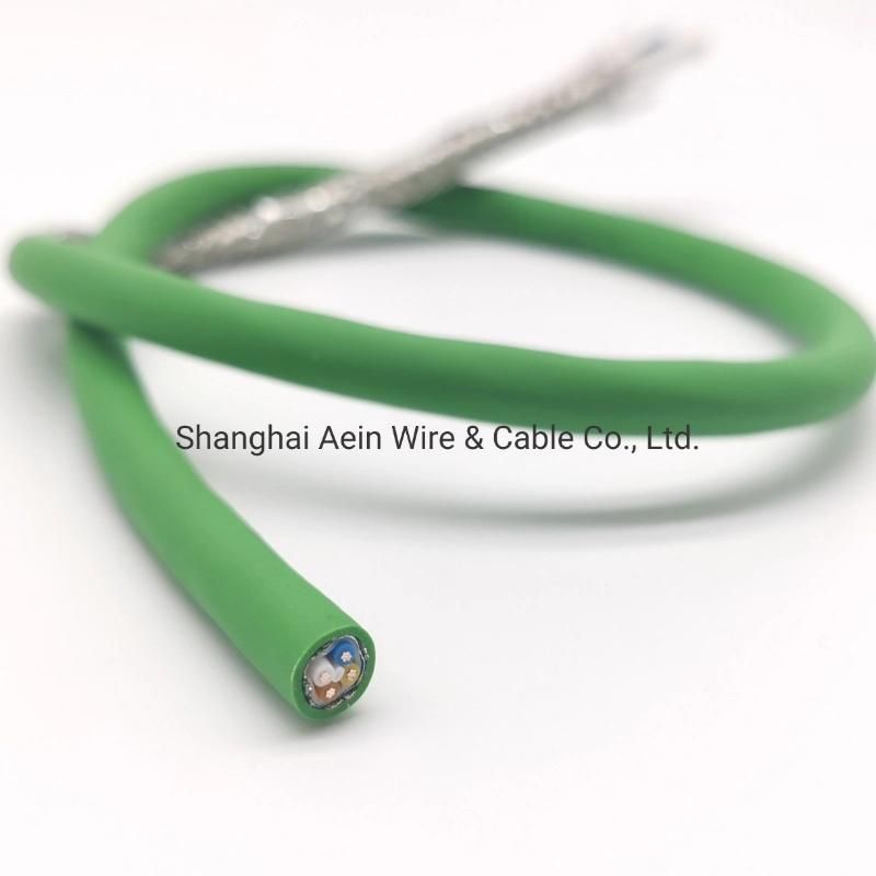 High Flexible Profinet C Cat. 5e Sf/UTP PUR Chain Screened Cable