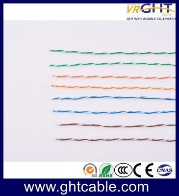 Copper 24AWG Indoor FTP Cat5e LAN Cable