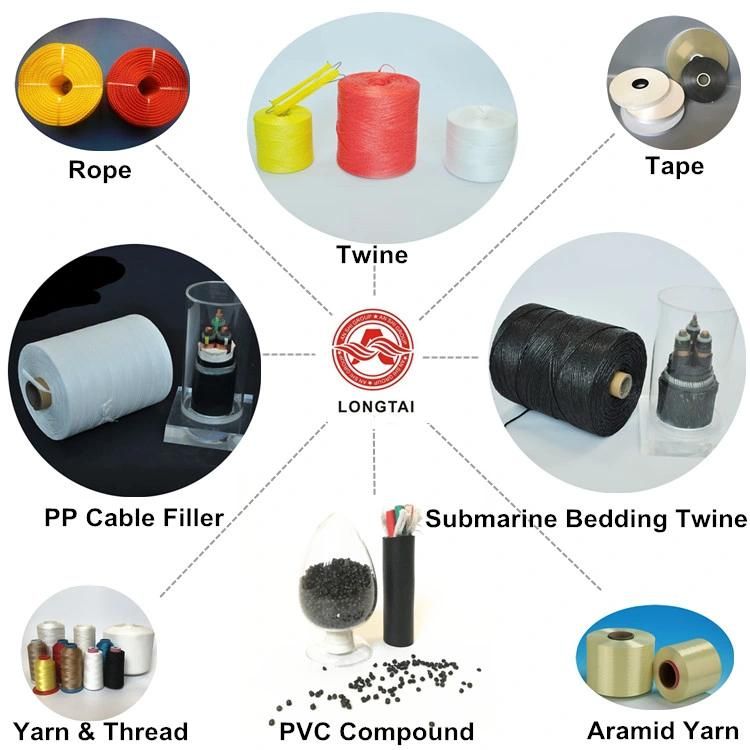 PP Split Film Yarn for Wire Cable Filler