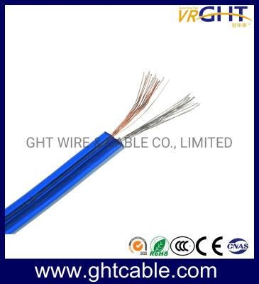 Transparent Flexible Speaker Cable (2X120 CCA Conductor)