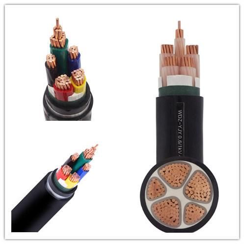 PVC/XLPE Insulated Copper/Aluminum Conductor Armoured or Unarmored Electric Power Cable. Different Types of Electrical Cable.