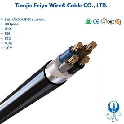 N2xrh XLPE Insulated PVC Polyethylene Sheath Steel Tape Armoured Power Cable Wire for Laying Indoors or Underground Control Wire Cable