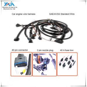 Xaja Custom 1999 - 2003 Vortec 4.8 5.3 6.0 Cnch 4L60e 4L80e Transmission Standalone Wiring Harness for Chevrolet, Gmc, Hummer Truck Engine