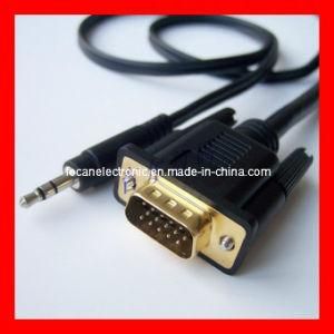 VGA to 3.5mm Audio Cable, VGA Cable to 6.35mm Cable