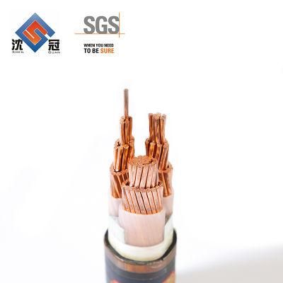 Low Voltage PVC XLPE Insulated Copper/Aluminum Conductor 4 Core 50mm2 Power Cable