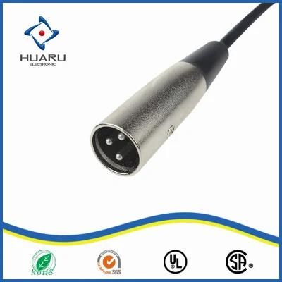 Male/Female 3 Pin XLR Jack Microphone Audio Connector