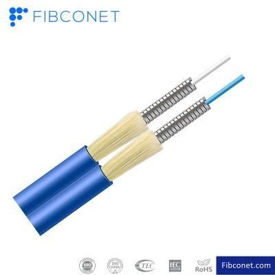 Factory Direct Sale Gjsfjbv Indoor Single Mode 2 Core Duplex Optical Fiber Cable