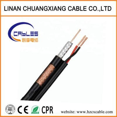 CCTV- Camera Video Cable Rg59 Coaxial Cable+2c Power Cable, Video Cable Siamese Communication Coaxial Cable High Quality OEM