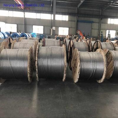 Non - Specular Finish Aluminum Stranded Conductor for Overhead Transmission Lines