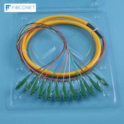 Set (12 Fibres) Om4 Multi-Mode Simplex Sc/Upc Fiber Optic Pigtail