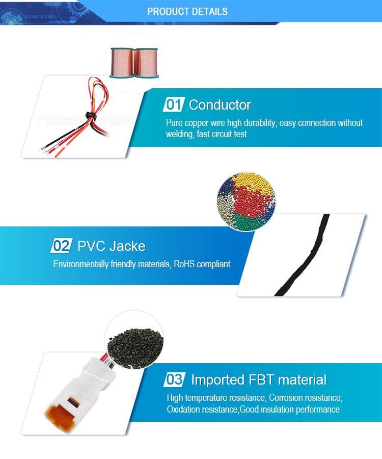 Custom Electric Automobile Wire Harness for Motorcycle