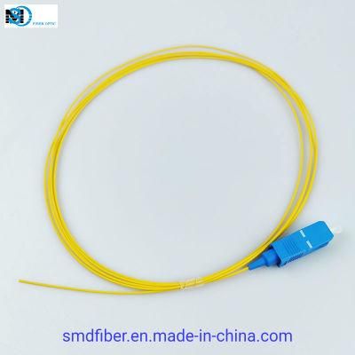 Single-Mode Sc/Upc 0.9mm Fiber Optic Pigtail for Network