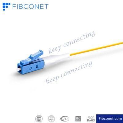 FTTH Single Mode Simplex LC/Upc 0.9mm Fiber Optic Pigtail