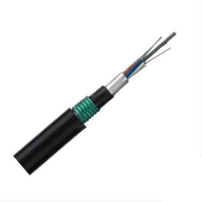 Outdoor Duct Armoured Steel Tape Single Mode 24 48 96 Core G652D 12 Core Fiber Optic Cable Anti Rodent Cable GYTA53 GYTS GYTA