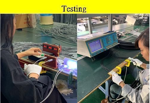 Industrial Over Mold Spiral Cable Assembly