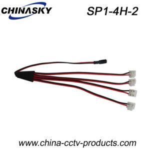 20 AWG CCTV Power DC Cable Splitter with Screw Terminal (SP1-4H-2)