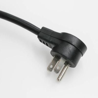 Angle Right 5-15p NEMA Power Cords W/ Male Plug to Roj or Blunt Cut Ends