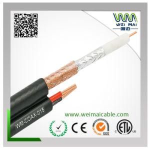 20AWG Bc 95%CCA Braiding Rg59 Siamese Coaxial Cable