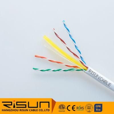 CAT6 U/UTP Lsoh 23AWG Solid CPR B2ca Cable