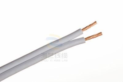 White Color PVC Speaker Cable White Color Twin Audio Speaker Cable