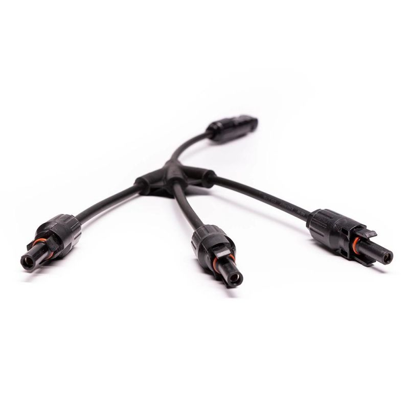 Solar Panel 3 to 1 4mm 6mm PV Cable Mc4 Connector Y Splitter