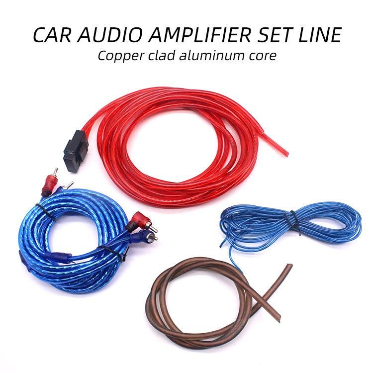 Professional Wholesale High Quality 5m Car Audio Cable 10ga Car AMP Wiring Kit