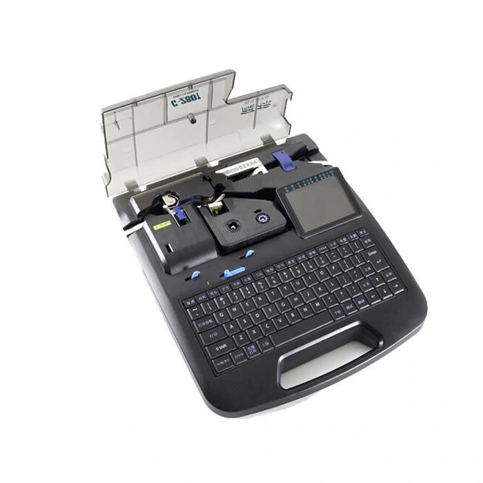 Heat Thermal Printing Cable Tube Label Printer PVC Tube