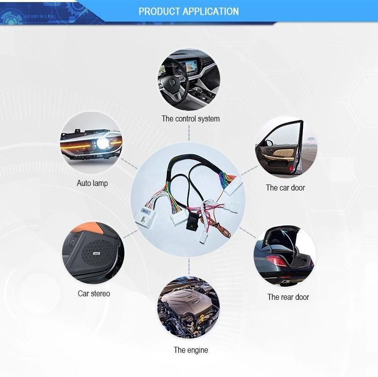 Automotive UL RoHS Power Window Wire Cable Harness