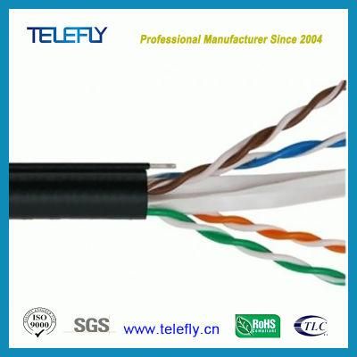 305m CAT6 LAN Cable 4 Pairs Pure Copper 23AWG Outdoor Communication Cable