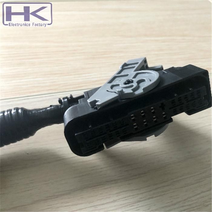 100% Inpection Factory Made Customized Automobile Industrial Taped Wire Harness Assembly with Clip Conrrugated Tube and Brand Connectors for GM Oil Tank