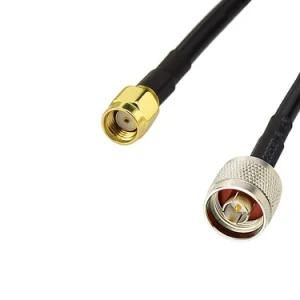 N Type Male to RP-SMA Male Antenna Coaxial Cable Rg58/ Rg174 Pigtail Cable Assembly