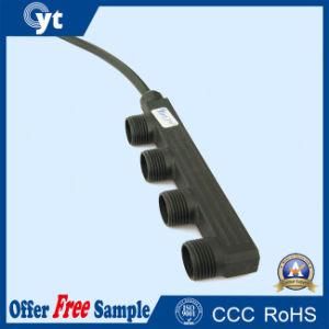 2 Pin 4 in 1 LED Waterproof Cable Splitter Connector