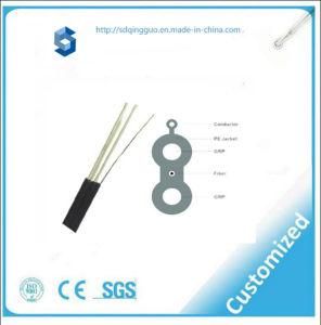 96 Core Flat Drop Optical Fiber Cable with Single Mode