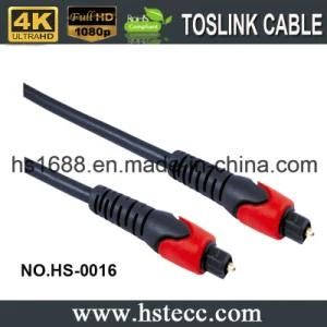 High Resolution Dual Color Moulded Audio Toslink Cable