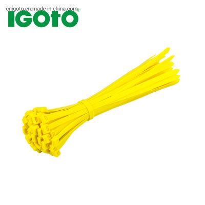 Customized Igoto Self-Locking Colorful Nylon PA66 Electrical Cable Ties for Indoor Use