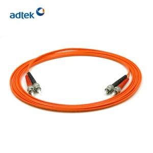 Best Price of St/Upc-St/Upc Duplex 2.0mm 62.5/125 Om1 50/125 Om2 3 Meters PVC/LSZH Patch Cord