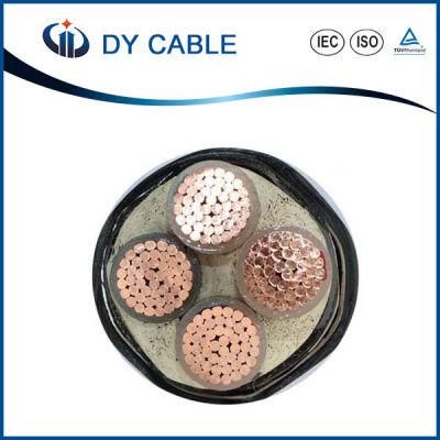 Low Voltage Cu Conductor PVC Isnulation Aluminum Tape Power Cable