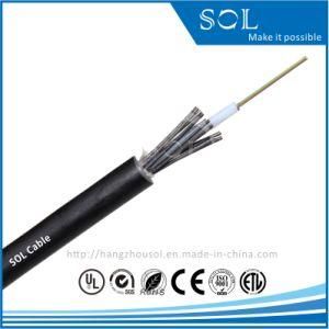 Outdoor Single-Mode 12cores Central Tube Fiber (GYXTY) Optic Cable