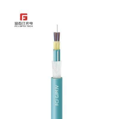 Single Mode 24 Core Telecom FTTH Outdoor and Indoor Optic Fiber Cable