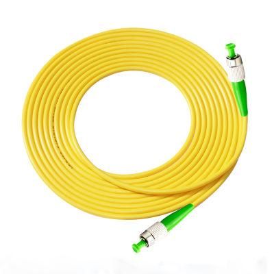 Multi-Mode/Singlemode FC/Upc Optical Fiber Patch Cord Jumper Cable with LSZH/PVC Jacket for FTTH Communication
