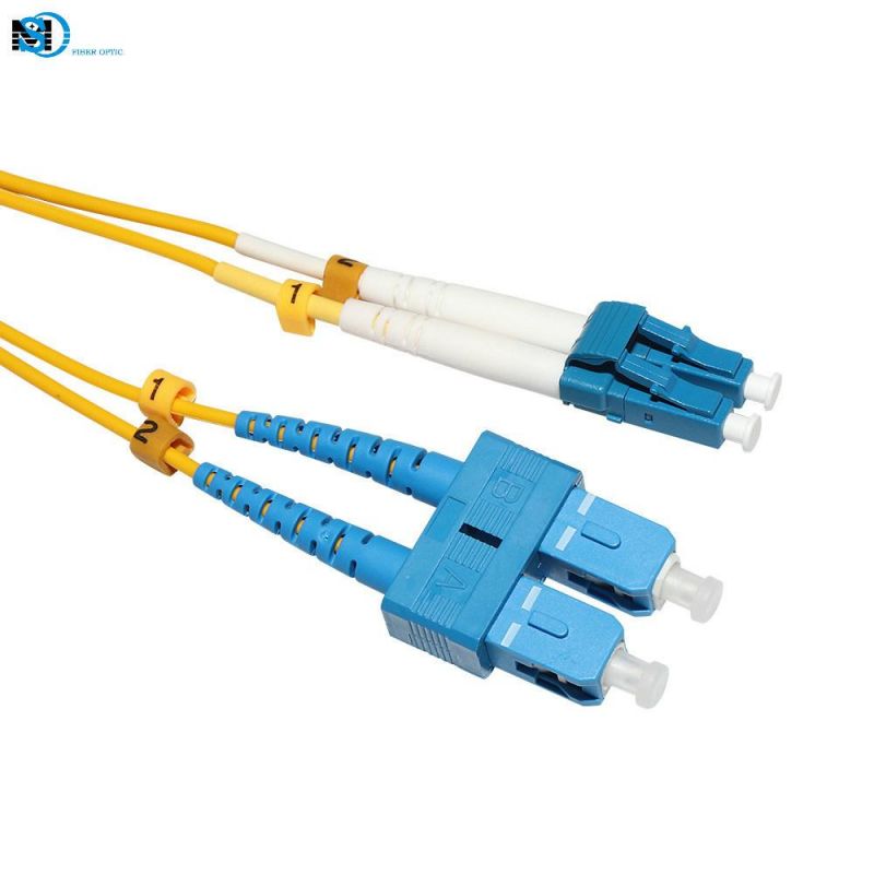 LSZH LC/Upc-Sc/Upc Single-Mode Duplex Optical Patch Cord