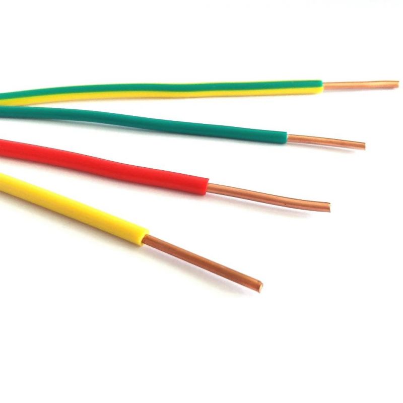 300/300V Rated Voltage Copper Core PVC Insulated Wire for Internal Wiring of Equipment
