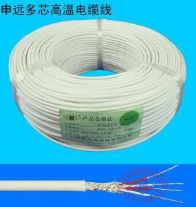 Multi Wire Halogen-Free Copper Braided Screen Silicone Cable Sihf